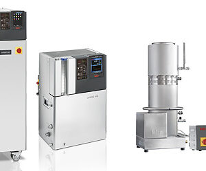 Dynamic temperature control systems for high temperatures up to +425°C